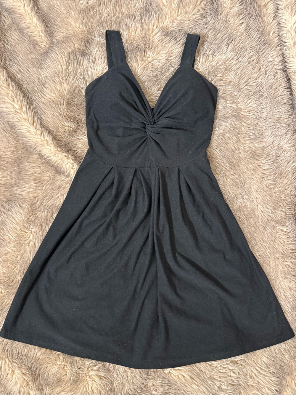Macy's Black Mini Dress